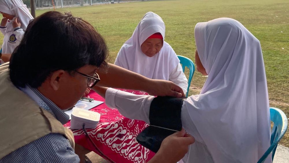 Cek Kesehatan Gratis bagi Lansia di Kelurahan Combongan